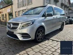 Brillantsilber Gebraucht 2018 Mercedes V250 Avantgarde Van / Kleinbus | 42.880 € (Fairer Preis)