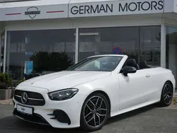 Weiß Gebraucht 2021 Mercedes E200 AMG line Cabrio | 45.999 € (Etwas zu teuer)