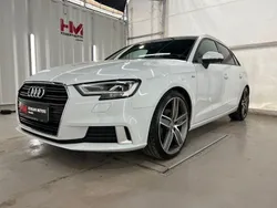 Weiß Gebraucht 2019 Audi A3 Sportback S-Line Limousine | 20.890 € (Etwas zu teuer)