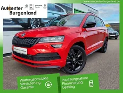 Rot Gebraucht 2019 Skoda Karoq SportLine SUV | 20.990 € (Teuer)