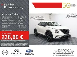 Weiß Gebraucht 2022 Nissan Juke 360º SUV | 24.800 € (Fairer Preis)