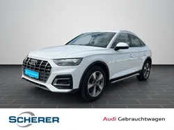 Weiß Gebraucht 2021 Audi Q5 Sportback Advanced SUV | 36.880 € (Guter Preis)