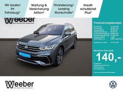 Platinum grey (metallic) Gebraucht 2023 VW Tiguan Allspace R-line SUV | 41.727 € (Etwas zu teuer)