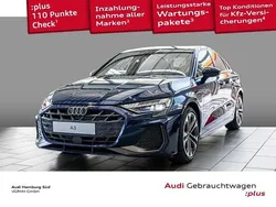 Navarrablau metallic Gebraucht 2025 Audi A3 S-Line Limousine | 46.770 €