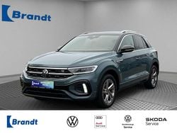Petroleum blue metallic / deep black per (metallic) Gebraucht 2022 VW T-Roc R-line SUV | 25.490 € (Fairer Preis)
