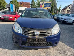 Blau Gebraucht 2009 Dacia Sandero Kleinwagen | 400 € (Superpreis)