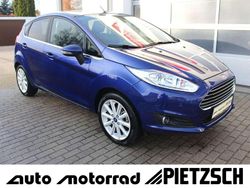 Indic blau metallic Gebraucht 2016 Ford Fiesta Titanium Kleinwagen | 7.990 € (Guter Preis)