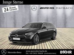 Lack obsidianschwarz Gebraucht 2024 Mercedes C220 AMG Kombi | 49.950 €
