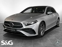 Metalliclack hightechsilber Gebraucht 2024 Mercedes A200 AMG Limousine | 35.780 € (Teuer)