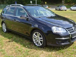 Schwarz Gebraucht 2009 VW Golf VI Sportline Kombi | 6.950 € (Etwas zu teuer)