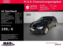 Mythosschwarz metallic Gebraucht 2024 Audi A1 Sportback Advanced Plus Kleinwagen | 25.989 € (Superpreis)