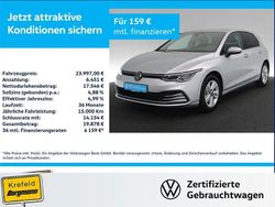 Silber Gebraucht 2024 VW Golf Life Limousine | 23.337 € (Fairer Preis)