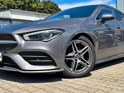 Grau Gebraucht 2022 Mercedes CLA200 AMG line Kombi | 18.950 € (Guter Preis)