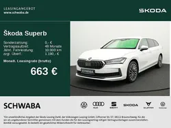 Kristallweiß uni Gebraucht 2025 Skoda Superb LAURIN & KLEMENT Kombi | 42.910 €