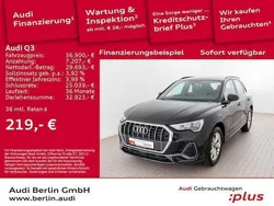 Mythosschwarz metallic Gebraucht 2024 Audi Q3 S-Line SUV | 35.900 € (Superpreis)