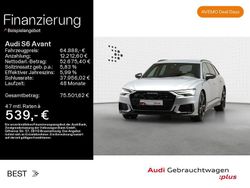 Florettsilber metallic (metallic) Gebraucht 2024 Audi S6 Sport Kombi | 64.888 € (Fairer Preis)