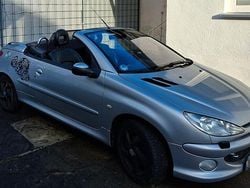 Silber Gebraucht 2007 Peugeot 206 CC Cabrio | 1.200 € (Superpreis)