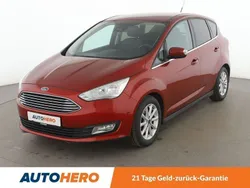 Rot Gebraucht 2015 Ford C-MAX Titanium Van / Kleinbus | 13.480 € (Fairer Preis)