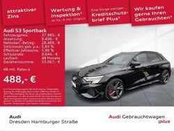 Mythosschwarz metallic Gebraucht 2021 Audi S3 Ambiente Limousine | 38.490 € (Fairer Preis)