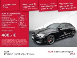 Mythosschwarz metallic Gebraucht 2021 Audi S3 Ambiente Limousine | 38.490 € (Fairer Preis)
