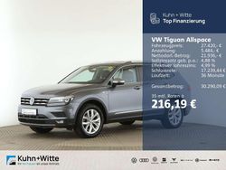 Grau Gebraucht 2021 VW Tiguan Allspace Highline SUV | 27.420 € (Guter Preis)