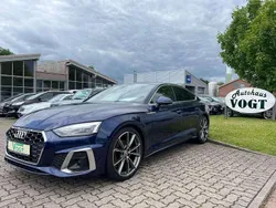 Navarrablau metallic Gebraucht 2021 Audi A5 Sportback S-Line Limousine | 30.990 € (Etwas zu teuer)