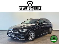 Schwarz Gebraucht 2023 Mercedes C220 AMG line Limousine | 39.490 € (Fairer Preis)