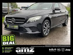 Obsidian schwarz Gebraucht 2020 Mercedes C220 Avantgarde Kombi | 24.380 € (Superpreis)