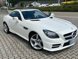 Weiß Gebraucht 2014 Mercedes SLK250 Cabrio | 23.300 € (Etwas zu teuer)