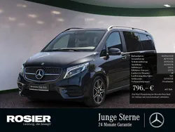 Grau / graphitgrau Gebraucht 2021 Mercedes V220 AMG Van / Kleinbus | 50.590 € (Fairer Preis)