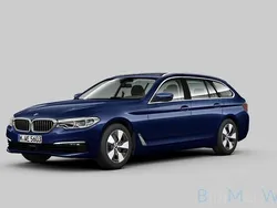Mediterranblau metallicc1schwarz Gebraucht 2020 BMW 520 Sport Line Limousine | 28.999 € (Superpreis)