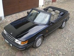 Schwarz Gebraucht 1993 Saab 900 Cabriolet Cabrio | 9.500 €