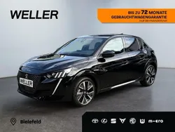 Schwarz Gebraucht 2021 Peugeot 208 GT Kleinwagen | 18.349 € (Fairer Preis)
