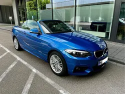 Blau Gebraucht 2018 BMW 220 M Sport Cabrio | 25.790 € (Etwas zu teuer)