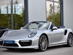 Silber Gebraucht 2017 Porsche 911 Turbo Cabriolet Cabrio | 128.850 € (Fairer Preis)