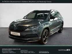 Quarzgraumetallic Gebraucht 2019 Skoda Karoq SportLine SUV | 24.490 € (Guter Preis)