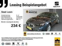 Grau Neu 2025 Seat Leon Style Limousine | 32.333 € (Etwas zu teuer)