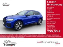 Blau Gebraucht 2022 Audi Q5 S-Line SUV | 34.975 € (Guter Preis)