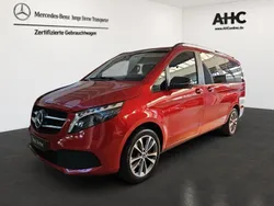 Hyazinthrot metallic Gebraucht 2022 Mercedes V300 Van / Kleinbus | 58.905 € (Superpreis)