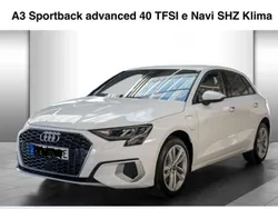 Weiß Gebraucht 2022 Audi A3 Sportback e-tron Advanced Limousine | 24.550 € (Guter Preis)