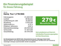 Schwarz Neu 2025 Skoda Kamiq Tour SUV | 31.249 € (Etwas zu teuer)