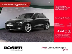 Mythosschwarz metallic Gebraucht 2024 Audi A3 Advanced Plus | 35.770 € (Teuer)