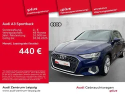 Navarrablau metallic Gebraucht 2024 Audi A3 Sportback e-tron Advanced Plus Limousine | 35.510 € (Teuer)