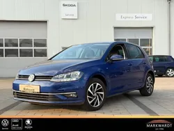 Blue dusk metallic (metallic) Gebraucht 2018 VW Golf VII Join Limousine | 13.949 € (Fairer Preis)