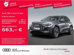 Grau Gebraucht 2025 Audi Q6 e-tron S-Line SUV | 63.930 € (Etwas zu teuer)