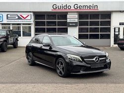 Ung. schwarz unilack Gebraucht 2018 Mercedes C400 AMG line Kombi | 29.800 € (Fairer Preis)