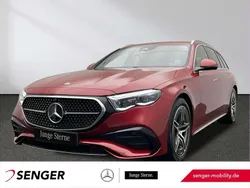 Rot Gebraucht 2024 Mercedes E200 AMG line Kombi | 47.840 € (Fairer Preis)