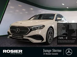 Weiss / polarweiß Gebraucht 2023 Mercedes E200 AMG Limousine | 53.420 € (Etwas zu teuer)
