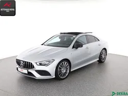 Iridiumsilber Gebraucht 2021 Mercedes CLA200 AMG Coupé | 33.870 € (Fairer Preis)