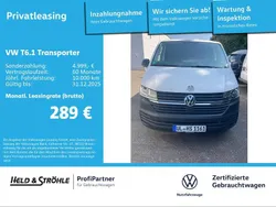 Candyweiß Gebraucht 2025 VW T6.1 Van | 34.950 € (Superpreis)